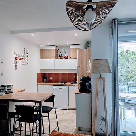 F2 Garage Box Wifi Terasse Clim Gare Fac Eco Richter Apartment มงต์เปอลิเยร์ ภายนอก รูปภาพ
